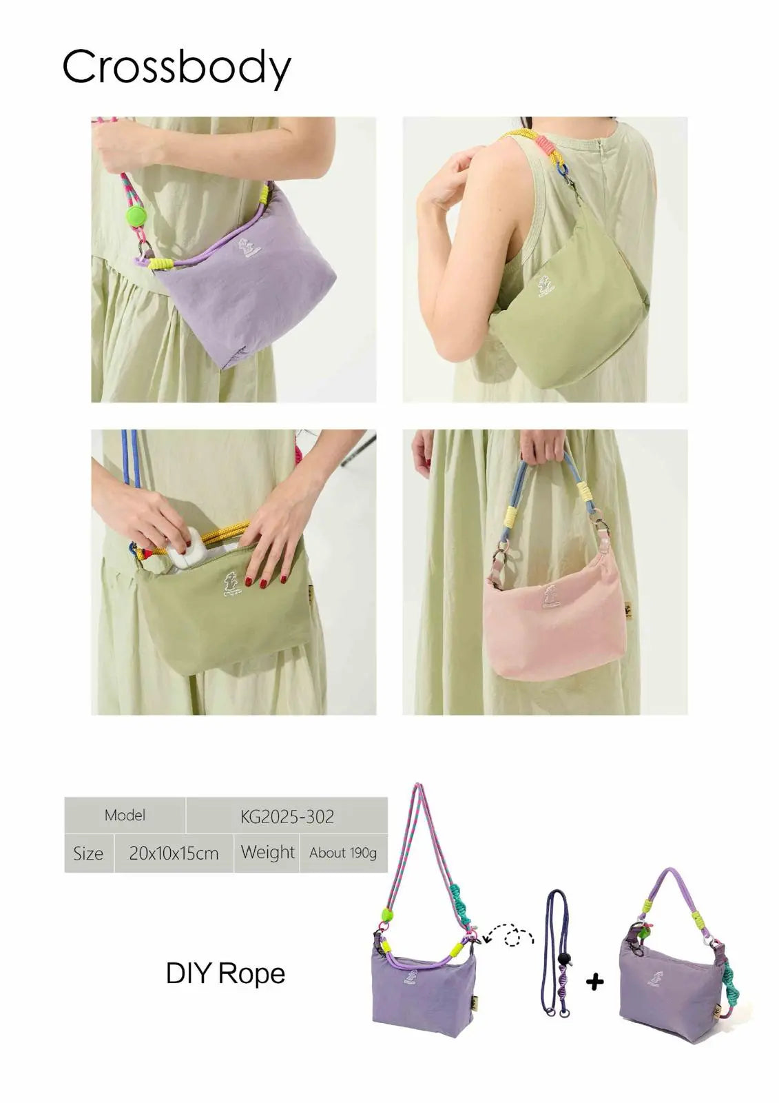 Croissant bag Global MAG point